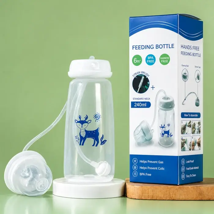 Hands-Free Feeding Bottle