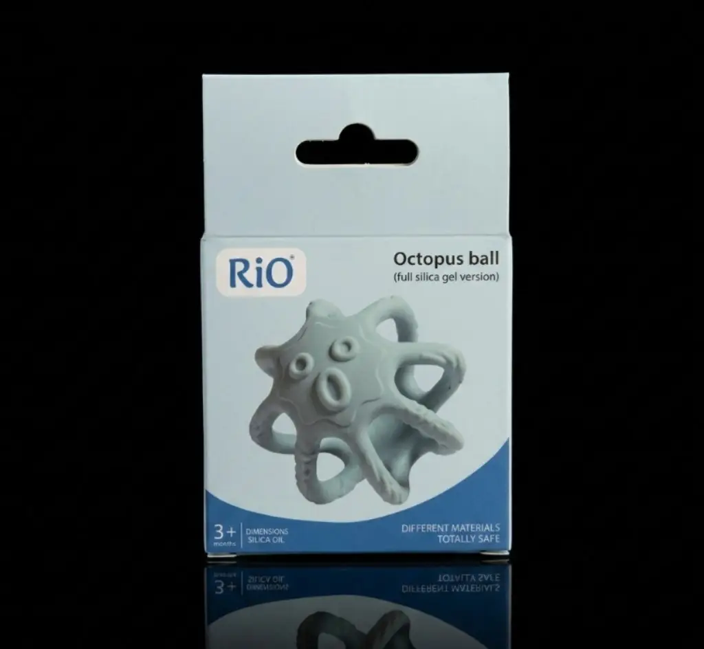 Silicone Octopus Teether Ball - Image 3